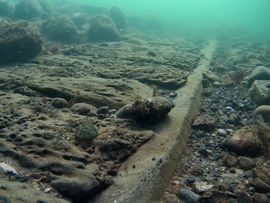 Marine archaeologists from the Viking Ship Museum in Roskilde have found the remains of a Danish warship that has been missing for almost 400 years. The ship sank in the Battle of the Fehmarnbelt in 1644. Photo: Morten Johansen / Viking Ship Museum in Roskilde, Denmark