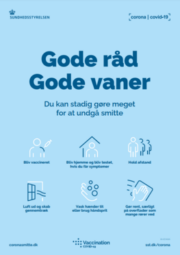 Forebyg smitte - Gode råde - Gode vaner