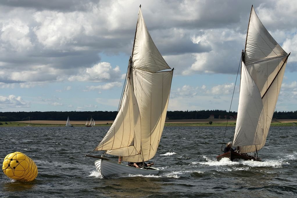 Træf Fjordens Træbåde Fotograf: Werner Karrasch, Copyright: Vikingeskibsmuseet i Roskilde 