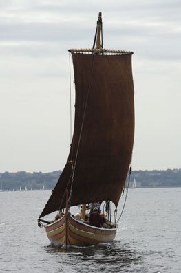 Sailing with Helge Ask. Photo: Werner Karrasch