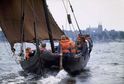 Bådelaugenen sejler museets både - her Roar Ege. Foto Werner Karrasch