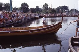 Søsætning 2. august 1991. Foto: Ole Malling
