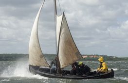 Sejlads på Roskilde Fjord, hårdt vejr