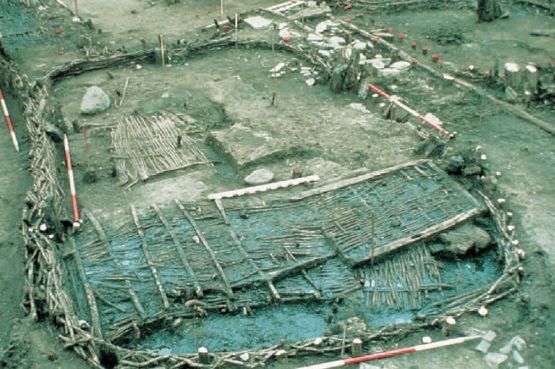 Udgravet hus fra vikingetiden. Foto: National Museum of Ireland