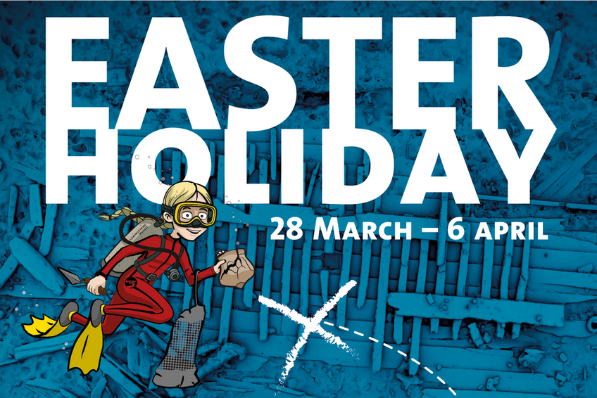 Easter Holiday activities 2026. The Viking Ship Museum offers exciting activities every day from 28 March to 6 April.