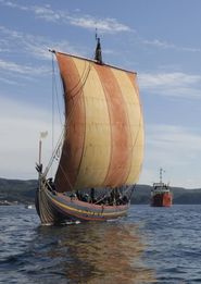 Havhingsten med Cable One i baggrunden. Foto: Morten Nielsen