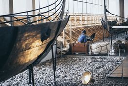 Online guided tours in The Viking Ship Hall