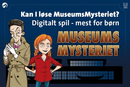 MuseumsMysteriet er en digital skattejagt, der fører jer rundt mellem vikingeskibene på en sjov, underholdende og overraskende måde.