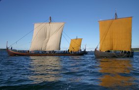 Fællessejlads på Roskilde Fjord