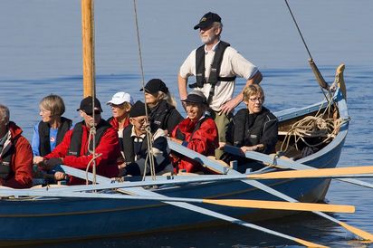 Daily sailing trips in traditional Nordic wooden boats