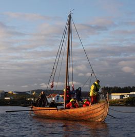 Skjoldungen ved Haukesund Skjoldungen on arrival at Haugesund on Tuesday 9 July 2019. Photo: Tor André Johannesen