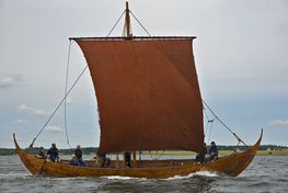 Estrid Byrding bygget og ejet af Vikingeskibsmuseet. Foto: Werner Karrasch