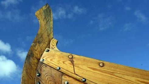 Skjoldungen. Et af de vikingeskibe, du kan sejle i på Vikingeskibsmuseet i Roskilde