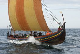 Sailing with the Sea Stallion. Photo: Werner Karrasch