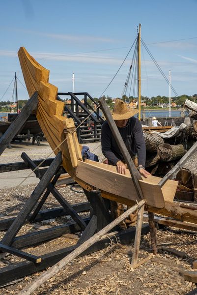 Nyt krigsskib på vej: Vikingeskibsmuseet