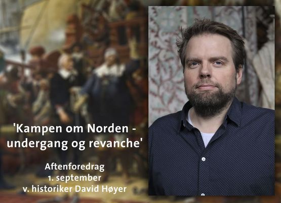 Onsdag den 1. september 2021 kl. 19.30 indleder vi efterårets og vinterens foredragsrække med historiker David Høyer, tidligere direktør og formidlingsansvarlig for Roskilde Domkirke. 