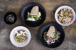 Café Knarr vintermenu. Copyright: Vikingeskibsmuseet i Roskilde