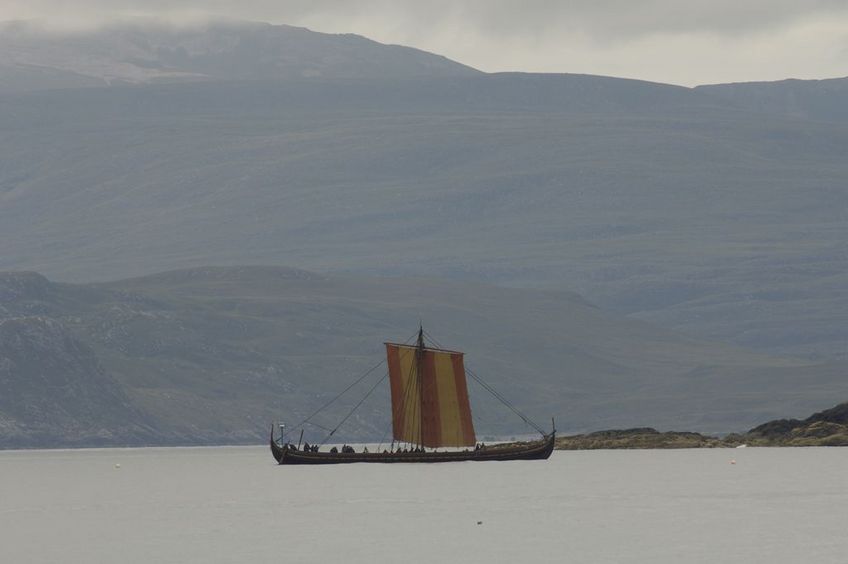 Sailing trial with the Sea Stallion from Glendalough, Loch Inver 2007. Photo Werner Karrasch