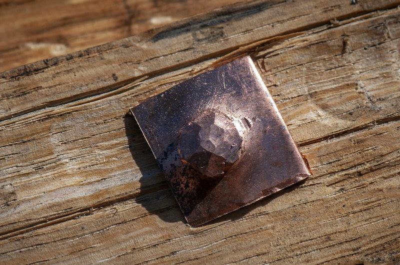 Iron in the Viking ships rivets and roves Vikingeskibsmuseet i Roskilde