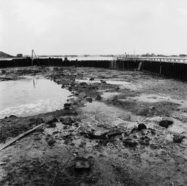 Excavation Skuldelev ships. Viking Ship Museum