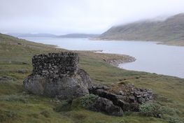 Tørstenshus tæt ved Qaqortoq. Foto: Christian Koch Madsen