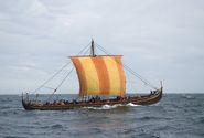Havhingsten under sejl i det Irske Hav 2007. Foto: Werner Karrasch