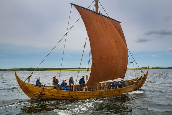 Estrid Byrding bygget og ejet af Vikingeskibsmuseet. Foto: Werner Karrasch