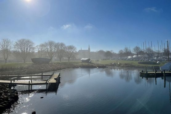 Museumshaven en diset marts formiddag. Foto: Trine Harvøe Kristensen