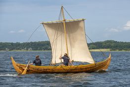 [Translate to English:] Langòe ejet af Vikingeskibsmuseet i Roskilde