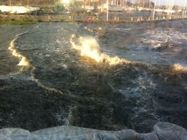 There is no one who can remember that the water has been so high in Roskilde before.